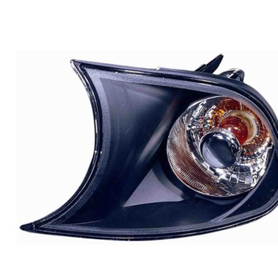 000046_AUTO.JPG Kit Fanale Anteriore Crystal Cornice Nera Per Bmw Serie 3 E46 Coupe' Cabrio Dal 1999/05 Al 2001/07