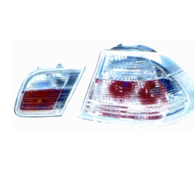 000046_AUTO.JPG Kit Fanale Posteriore Grigio Chiaro Per Bmw Serie 3 E46 Coupe' Cabrio Dal 1999/05 Al 2001/07