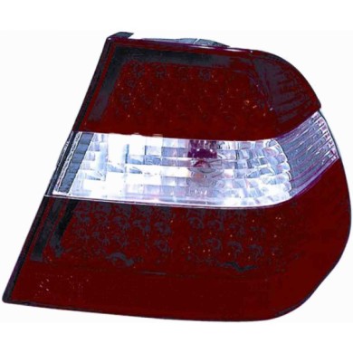 000045_AUTO.JPG Kit Fanale Posteriore Esterno Bianco Rosso Led Per Bmw Serie 3 E46 Berlina Touring Dal 1998/04 Al 2001/09