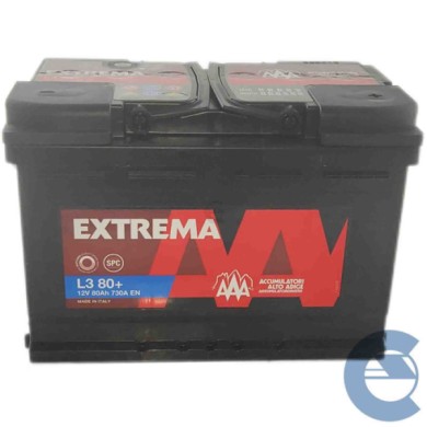 149535-large_default.jpg Aaa Extrema L3 80+ 12v 80ah 730a En 7905772 Batteria Avviamento Auto