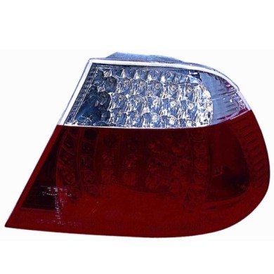 000046_AUTO.JPG Kit Fanale Posteriore Bianco Rosso A Led Per Bmw Serie 3 E46 Coupe' Cabrio Dal 1999/05 Al 2001/07