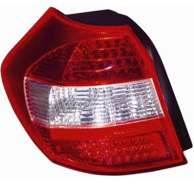 000040_AUTO.JPG Kit Fan. Posteriore A Led Bianco-rosso Per Bmw Serie 1 Dal 2004/09 Al 2007/02