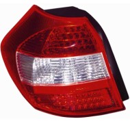 Kit Fan. Posteriore A Led Bianco-rosso Per Bmw Serie 1 Dal 2004/09 Al 2007/02