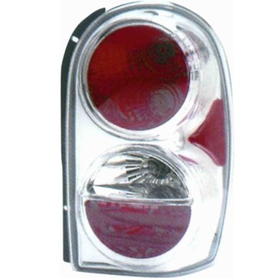 000056_AUTO.JPG Kit Fanale Posteriore Mod. Lexus Cromato Per Jeep Cherokee Liberty Dal 2001/10 Al 2007/12