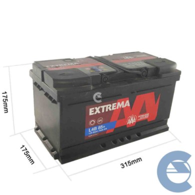 149545-large_default.jpg Aaa Extrema L4b 85+ 12v 85ah 760a En 7905773 Batteria Avviamento Auto