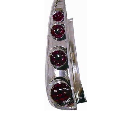 000130_AUTO.JPG Kit Fanale Posteriore Mod. Lexus Cromato Per Ford Fiesta Dal 2002/05 Al 2005/12 Versione 5 Porte
