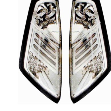 000526_AUTO.JPG Kit Fan. Posteriore Crystal A Led Per Fiat Grande Punto Dal 2005