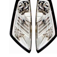Kit Fan. Posteriore Crystal A Led Per Fiat Grande Punto Dal 2005