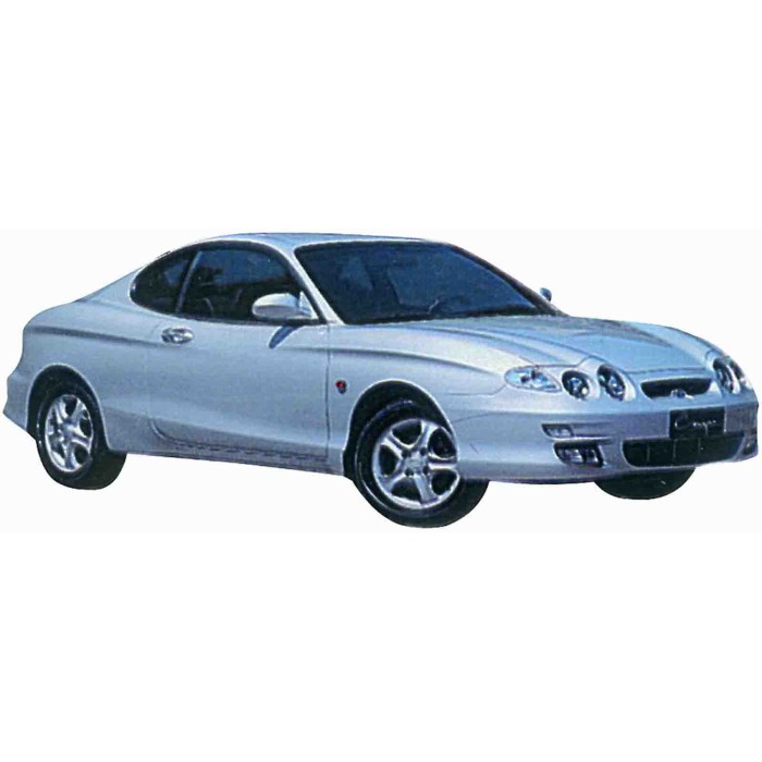 MK.HY.1.JPG Kit Fanale Posteriore Mod. Lexus Cromato Per Hyundai Coupe Tiburon Dal 1999/09 Al 2002/03
