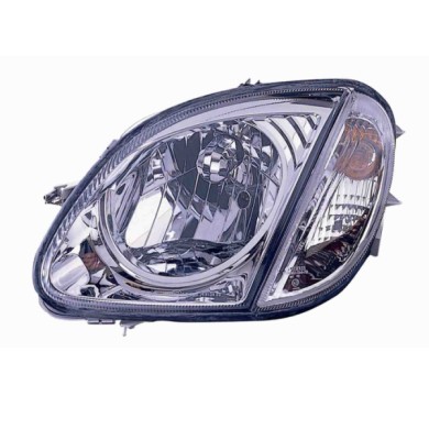 000234_AUTO.JPG Kit Proiettore H4 + Fanale Anteriore Crystal Per Mercedes Slk R170 Dal 1996/09 Al 2000/01