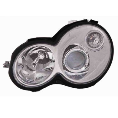 000502_AUTO.JPG Kit Proiettore H7-h7 Con Lenticol. Per Mercedes Classe C Cl203 Sport Coupe Dal 2001/03 Al 2004/02