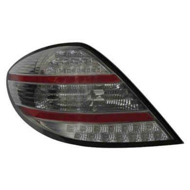 000788_AUTO.JPG Kit Fan. Posteriore A Led Cromato Per Mercedes Slk R171 Dal 2004/04 Al 2008/03
