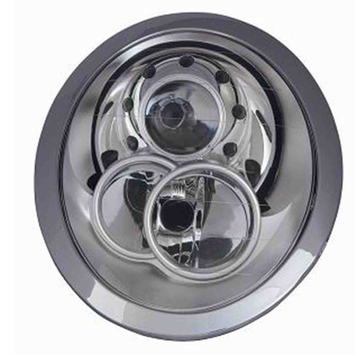 000245_AUTO.JPG Kit Proiettore H7/h7 C/lenticolare Con Motore Per Mini Dal 2001/09 Al 2004/08