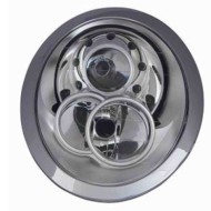 Kit Proiettore H7/h7 C/lenticolare Con Motore Per Mini Dal 2001/09 Al 2004/08
