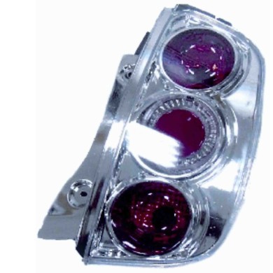 000264_AUTO.JPG Kit Fanale Posteriore Cromato Per Nissan Micra Dal 2003/01 Al 2005/04