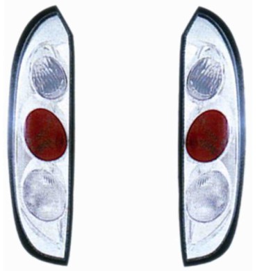 000288_AUTO.JPG Kit Fanale Posteriore Mod. Lexus Cromato Per Opel Corsa Dal 2000/09 Al 2002/06 Versione 3 Porte
