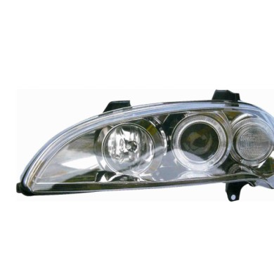 000303_AUTO.JPG Kit Proiettore Con Lenticolare Cromato Per Opel Tigra Dal 1994/10 Al 2001/01
