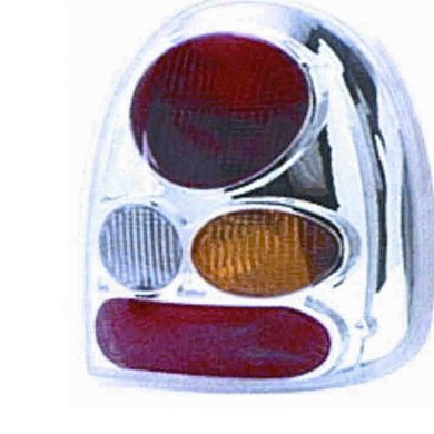000293_AUTO.JPG Kit Fanale Posteriore Cromato Per Opel Corsa - Combo Dal 1993/03 Al 2000/08 Versione 3 Porte