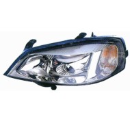 Kit Proiettore H7/hb3 Lenticolare Cromato Per Opel Astra G Dal 2001/03 Al 2004/02
