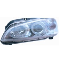 Kit Proiettore Con Lenticolare Cromato Per Peugeot 106 Dal 1996/05 Al 1998/07