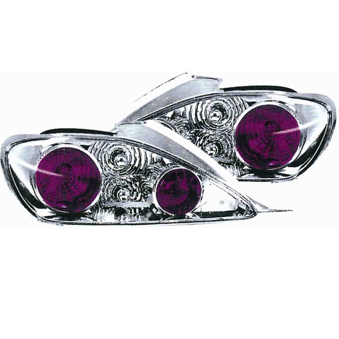 000325_AUTO.JPG Kit Fanale Posteriore Mod. Lexus Cromato Per Peugeot 406 Coupe Dal 1997/05 Al 1999/03