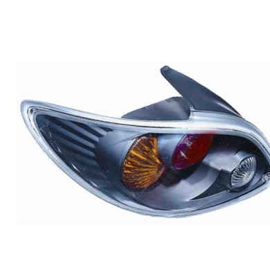 000315_AUTO.JPG Kit Fanale Posteriore Mod. Lexus Parabola Nera Per Peugeot 206 Dal 1998/09 Al 2003/04 Versione 3/5 Porte