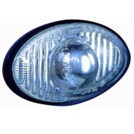 000315_AUTO.JPG Kit Fanale Laterale Crystal Cromato Per Peugeot 206 Dal 1998/09 Al 2003/04