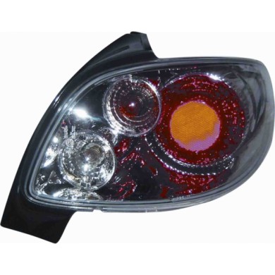 000315_AUTO.JPG Kit Fanale Posteriore Mod. Lexus Cromato Per Peugeot 206 Dal 1998/09 Al 2003/04