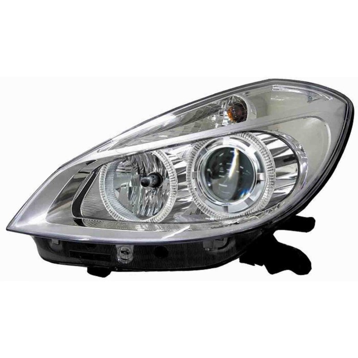 000555_AUTO.JPG Kit Proiettore C/lentic. Tecn. Celis Parab. Cromata Per Renault Clio Dal 2005/10 Al 2009/04