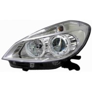 Kit Proiettore C/lentic. Tecn. Celis Parab. Cromata Per Renault Clio Dal 2005/10 Al 2009/04