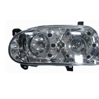 000436_AUTO.JPG Kit Proiettore 2 Parabole Con Lenticolare Per Volkswagen Golf Iii Dal 1991/08 Al 1997/07