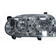 Kit Proiettore 2 Parabole Con Lenticolare Per Volkswagen Golf Iii Dal 1991/08 Al 1997/07