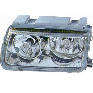 000450_AUTO.JPG Kit Proiettore 2 Parabole Con Fanale Crystal Per Volkswagen Polo Dal 1994/10 Al 1999/10