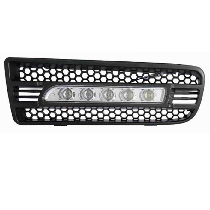 000437_AUTO.JPG Kit Griglia Fendinebbia A Led Per Volkswagen Golf Iv Dal 1997/08 Al 2003/09