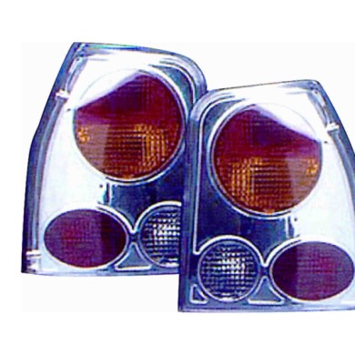 000441_AUTO.JPG Kit Fanale Posteriore Cromato Per Volkswagen Lupo Dal 1998/05 Al 2005/04