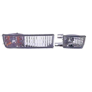 000436_AUTO.JPG Kit Fanale Anteriore + Fendinebbia Crystal Per Volkswagen Golf Iii Dal 1991/08 Al 1997/07