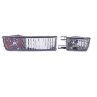 000436_AUTO.JPG Kit Fanale Anteriore + Fendinebbia Crystal Per Volkswagen Golf Iii Dal 1991/08 Al 1997/07