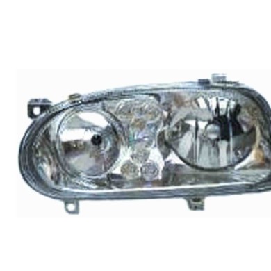000436_AUTO.JPG Kit Proiettore 2 Parabole 6 Led Per Volkswagen Golf Iii Dal 1991/08 Al 1997/07