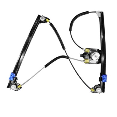 000346_AUTO.JPG Meccanismo Anteriore Per Motore Comfort Per Renault Laguna Lato Sinistro Dal 2001/01 Al 2005/02
