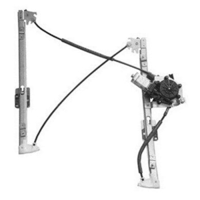 000044_AUTO.JPG Alzavetro Elettrico Anteriore Per Bmw Serie 3 E46 Berlina Touring Lato Destro Dal 2001/10 Al 2004/10