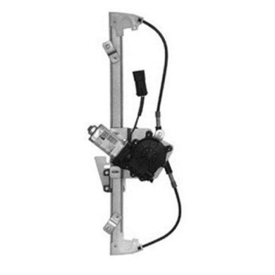 000044_AUTO.JPG Alzavetro Elettrico Posteriore Per Bmw Serie 3 E46 Berlina Touring Lato Destro Dal 2001/10 Al 2004/10