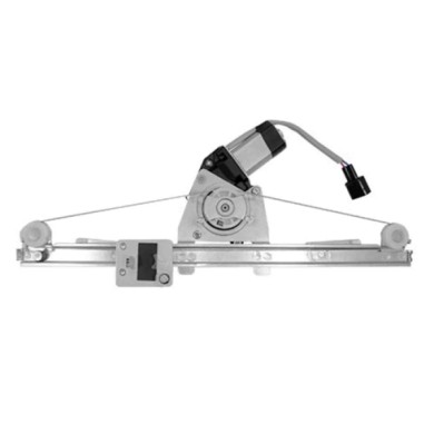 000589_AUTO.JPG Alzavetro Elettrico Anteriore Per Fiat 500 Lato Destro Dal 2007/07 Al 2015/05