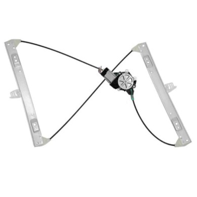000130_AUTO.JPG Alzavetro Elettrico Anteriore Per Ford Fiesta Lato Sinistro Dal 2002/05 Al 2005/12 Versione 3 Porte