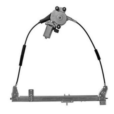 000204_AUTO.JPG Alzavetro Elettrico Anteriore Per Lancia Y Lato Sinistro Dal 2000/10 Al 2003/08