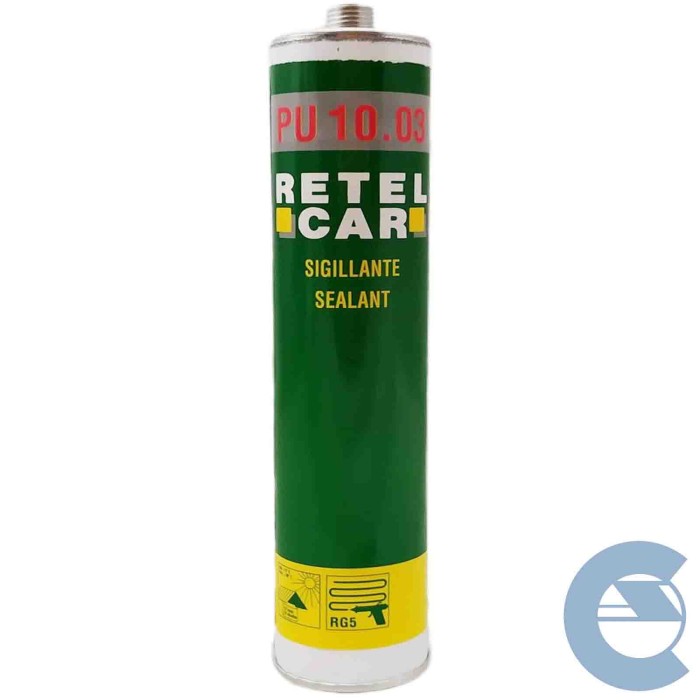 Retel Car Pu 10.03 Sigillante Grigio 310 Ml Impermeabile Professionale