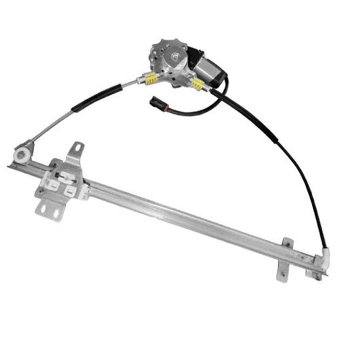 000714_AUTO.JPG Alzavetro Elettrico Anteriore Per Nissan Terrano Lato Sinistro Dal 1996/01 Al 1997/08