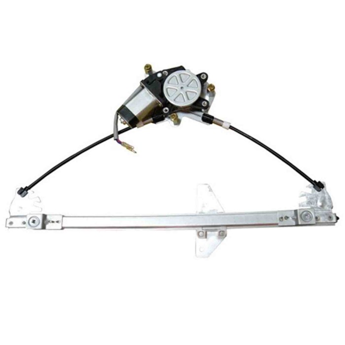 000279_AUTO.JPG Alzavetro Elettrico Anteriore Per Opel Agila Lato Destro Dal 2000/03 Al 2002/02