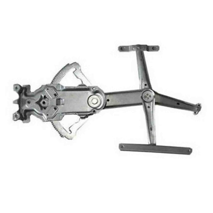 000288_AUTO.JPG Meccanismo Anteriore Per Motore Comfort Per Opel Corsa Lato Sinistro Dal 2000/09 Al 2002/06 Versione 3 Porte