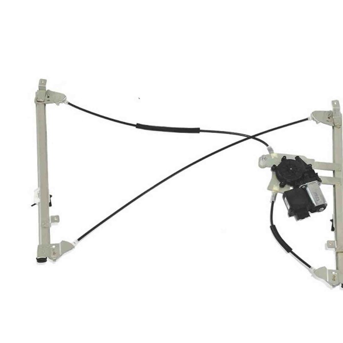 000555_AUTO.JPG Alzavetro Elettrico Anteriore Per Renault Clio Lato Sinistro Dal 2005/10 Al 2009/04 Versione 3 Porte