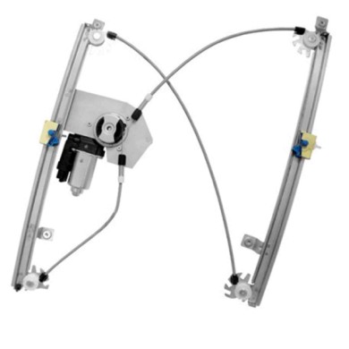 000555_AUTO.JPG Alzavetro Elettrico Anteriore C/comfort Per Renault Clio Lato Destro Dal 2005/10 Al 2009/04 Versione 5 Porte